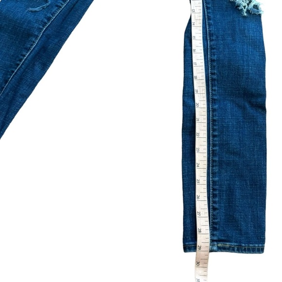 Levi’s 711 Skinny Distressed Blue Jeans Stretch Denim Classic Feminine Women/ 28 - Picture 10 of 16